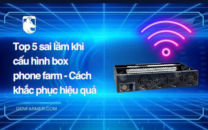 Cấu hình box phone farm