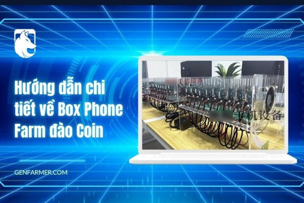 Hướng dẫn chi tiết về Box Phone Farm đào Coin