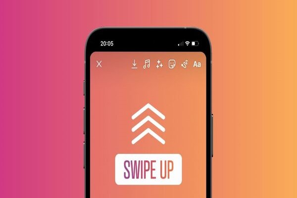 Tận dụng tính năng Swipe Up