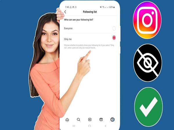 Cách ẩn người khác xem follow trên Instagram trên điện thoại