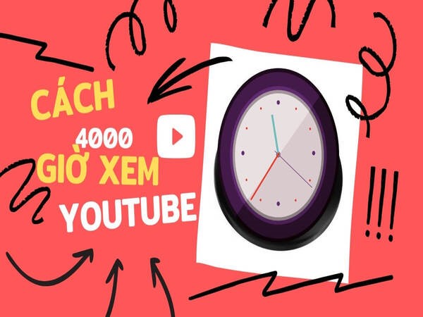 Cách tính 4000 giờ xem trên Youtube