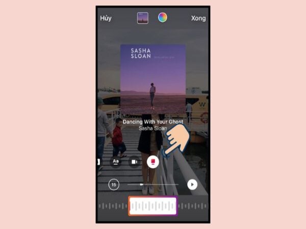 Hướng dẫn chi tiết cách ghim sticker trên instagram có nhạc