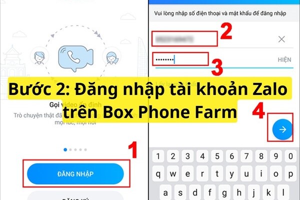 Đăng nhập tài khoản Zalo