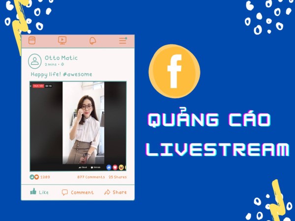 Cho thuê Fanpage để chạy quảng cáo Livestream