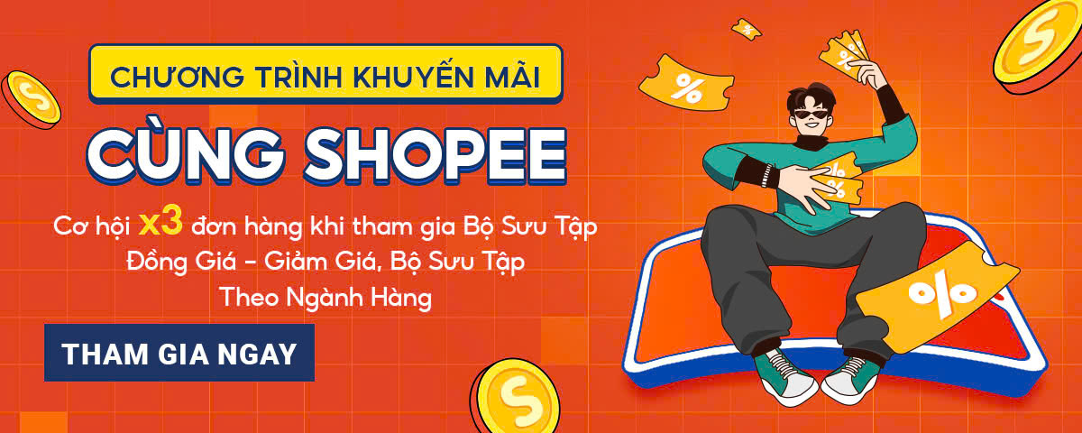 Tham gia các chương trình khuyến mãi trên Shopee