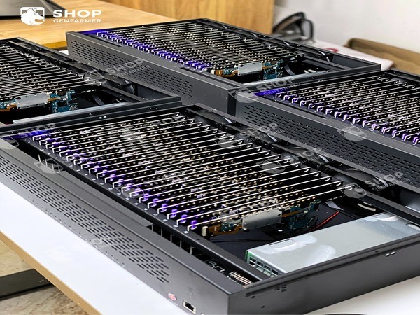 Loại thiết bị được sử dụng cho hệ thống Box Phone Farm