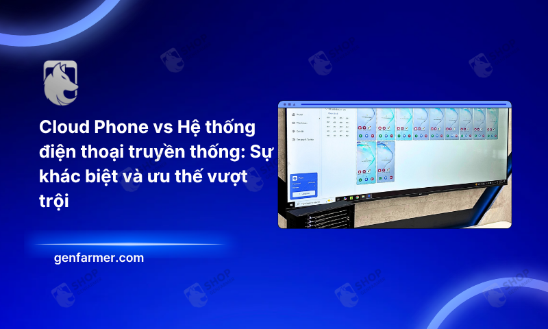 Cloud Phone vs Hệ thống điện thoại truyền thống: Sự khác biệt và ưu thế vượt trội
