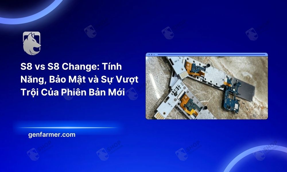 S8 vs S8 Change: Tính Năng, Bảo Mật và Sự Vượt Trội Của Phiên Bản Mới