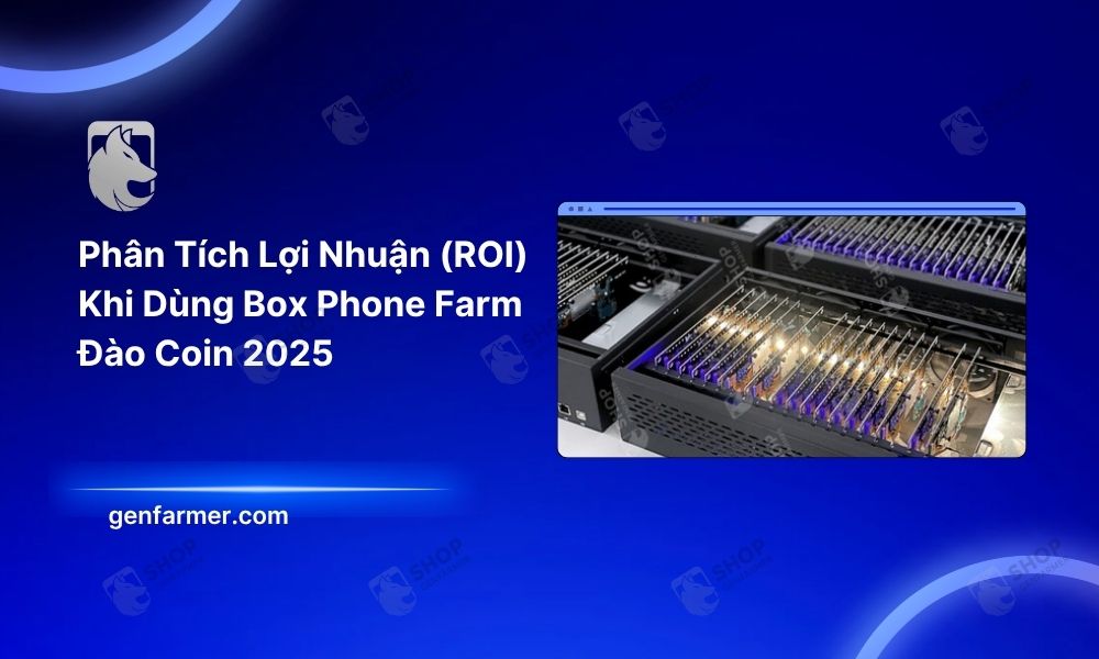 Lợi Nhuận (ROI) Khi Dùng Box Phone Farm Đào Coin 2025