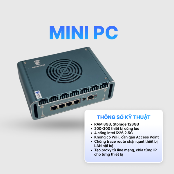 Mini PC router