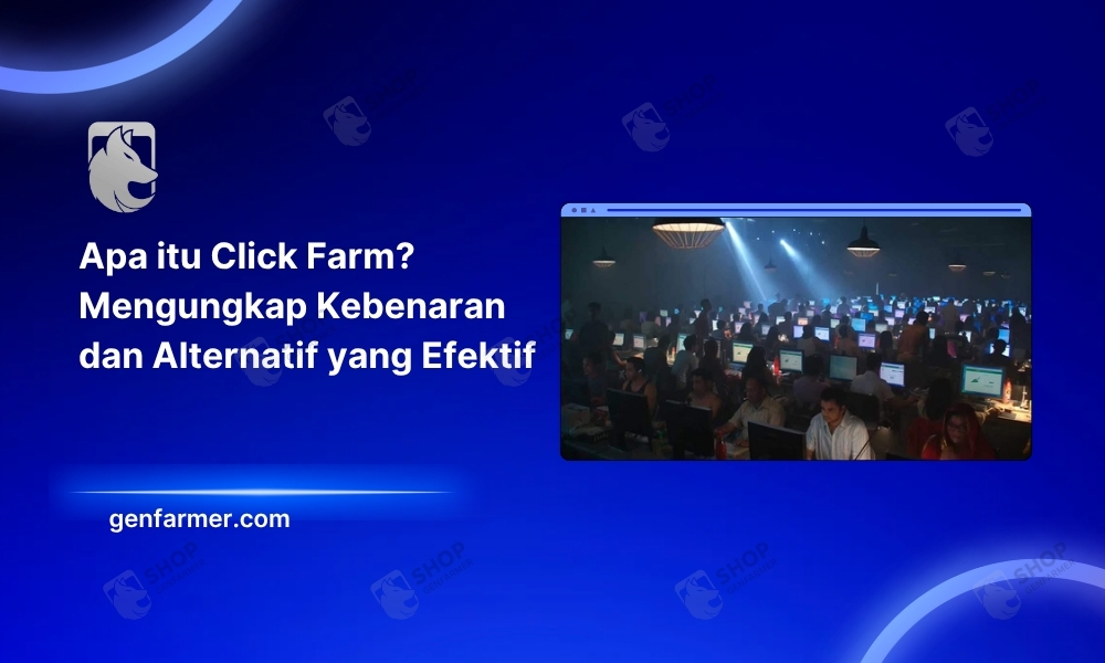 Apa itu Click Farm?