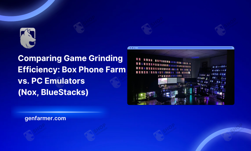 Grinding Box Phone Farm game