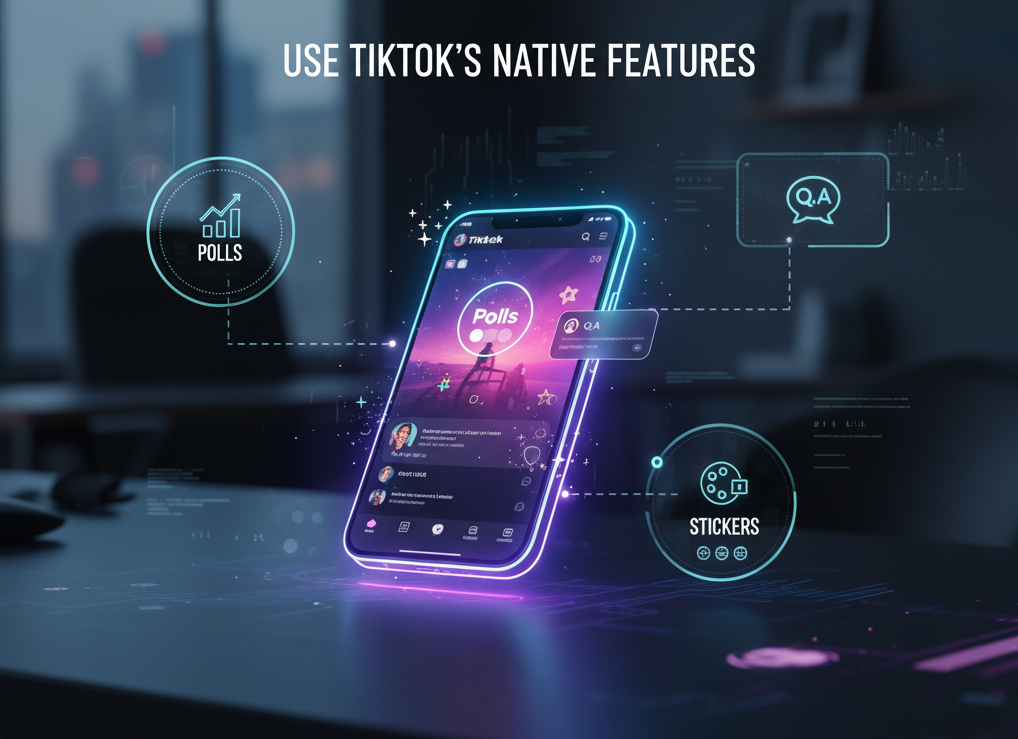 Gunakan Fitur Asli TikTok