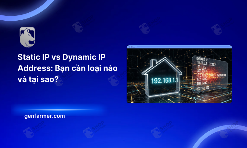 Static IP vs. Dynamic IP Address
