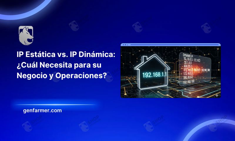 IP Estática vs. IP Dinámica: ¿Cuál Necesita para su Negocio y Operaciones?