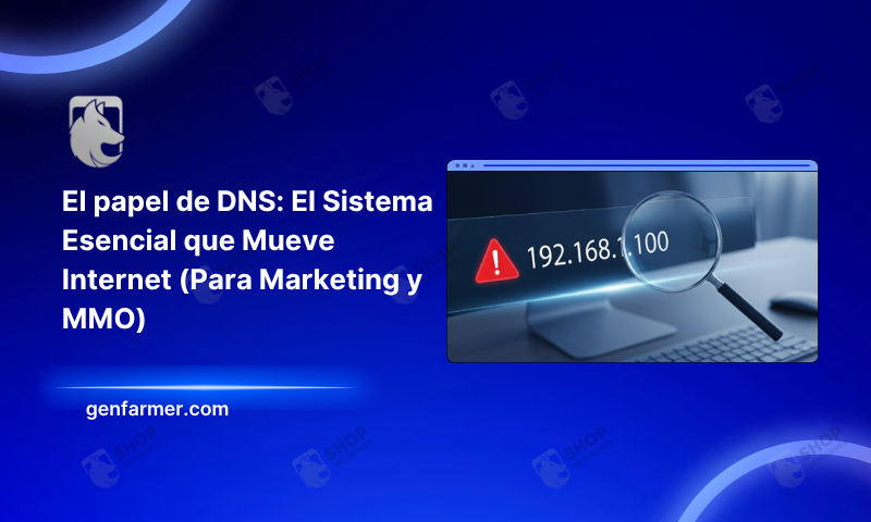 El papel de DNS: El Sistema Esencial que Mueve Internet (Para Marketing y MMO)