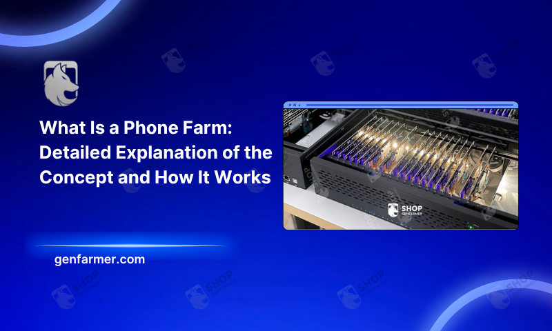 what is a phone farm
