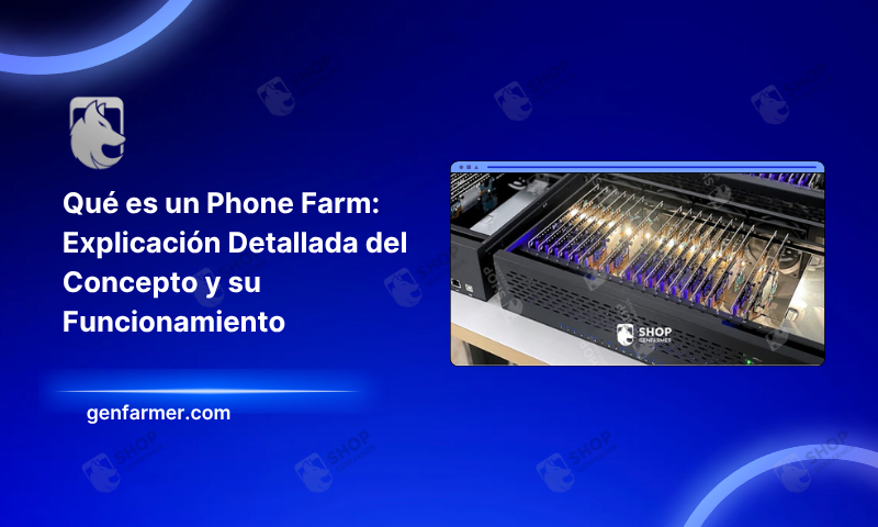 what is a phone farm