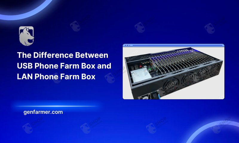 usb phone farm vs lan phone farm