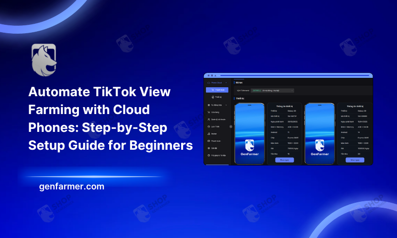 cloud phone - tiktok