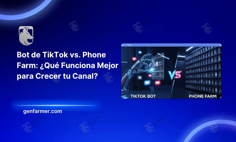tiktok bot vs box phone farm