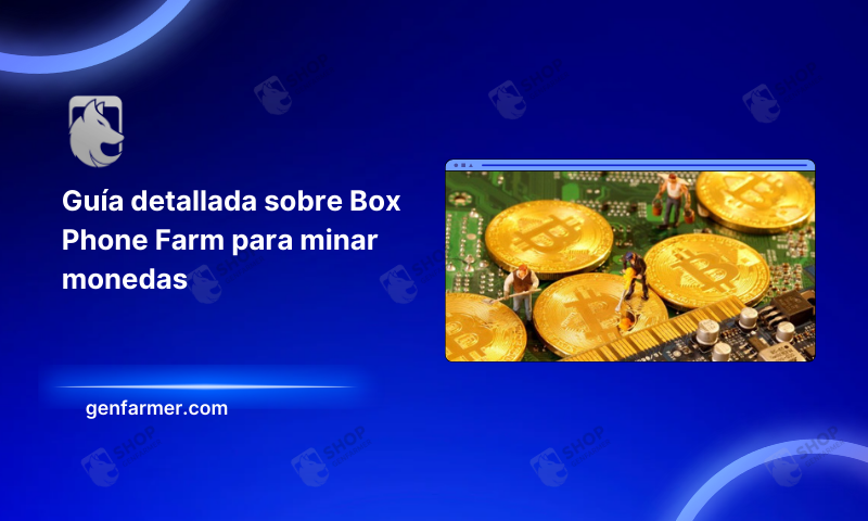 Box Phone Farm for mining coin