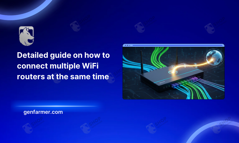 connect multiple WiFi routers