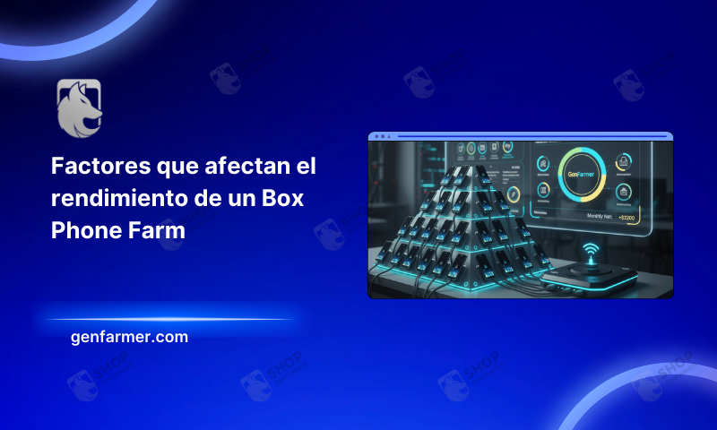 Factores que afectan el rendimiento de un Box Phone Farm