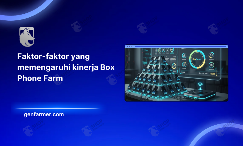 Faktor-faktor yang memengaruhi kinerja Box Phone Farm