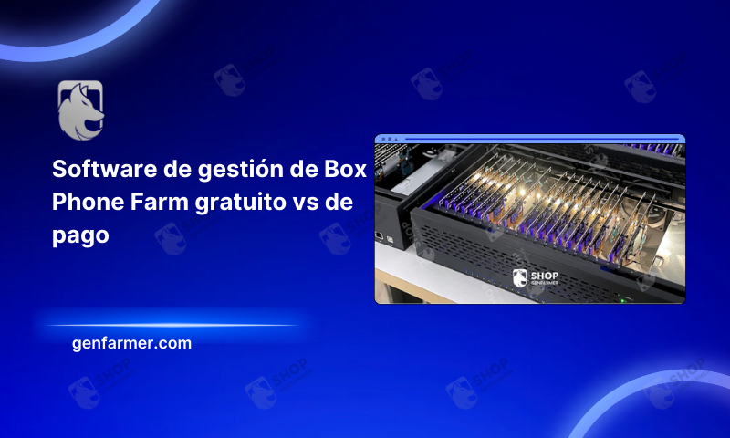 Box Phone Farm Management Software