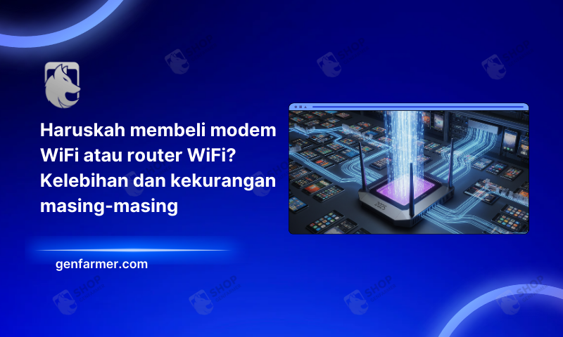 buy a WiFi modem or a WiFi router