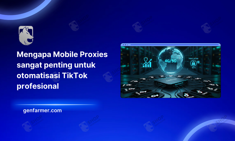 Mobile proxies for TikTok, TikTok automation