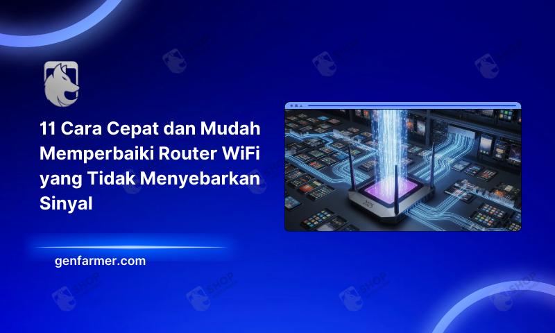 11 Cara Cepat dan Mudah Memperbaiki Router WiFi yang Tidak Menyebarkan Sinyal