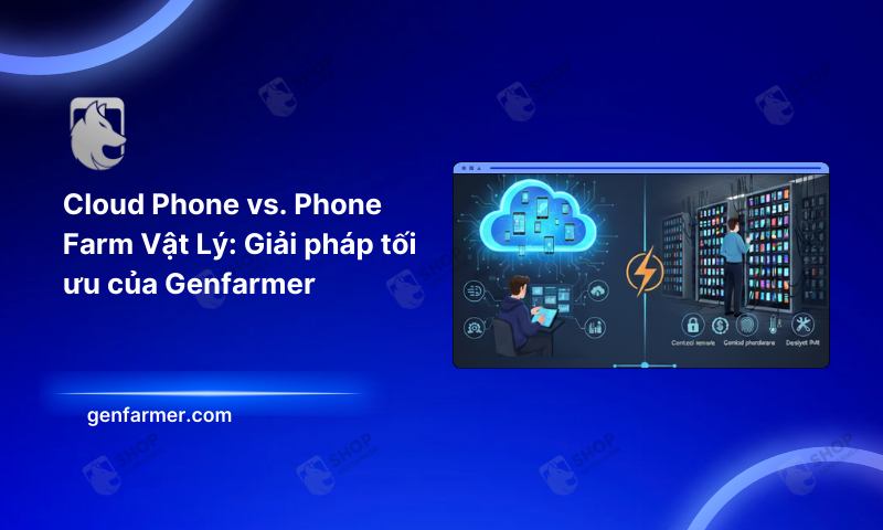 Cloud phone vs physical phone farm