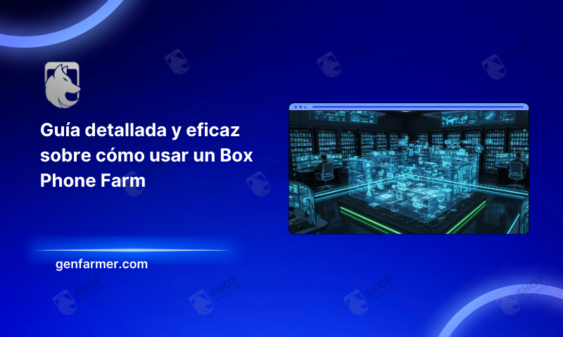 guide on how to use a box phone farm