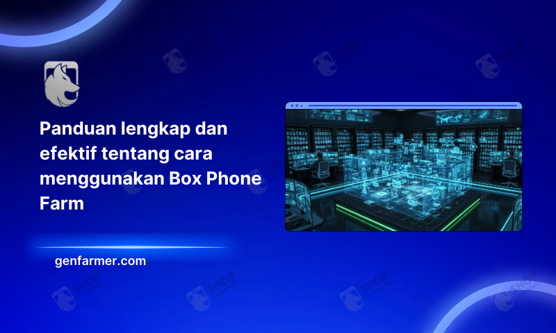 guide on how to use a box phone farm