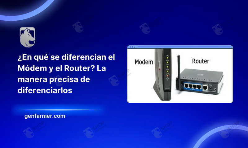 Modem and Router