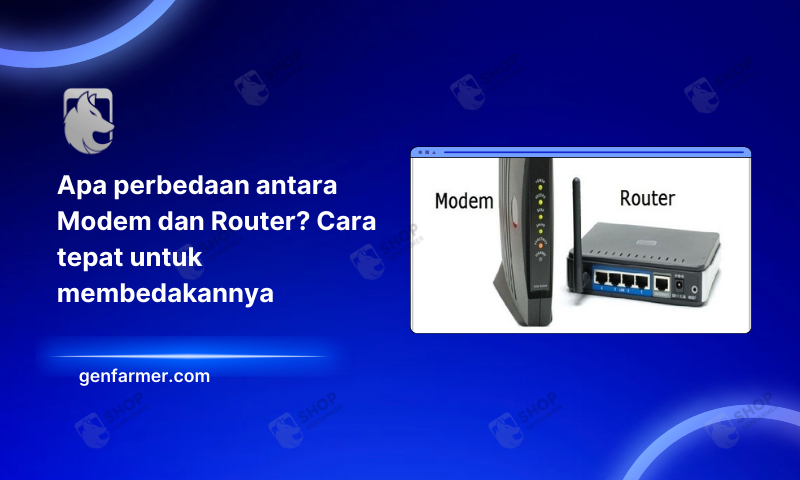 Modem and Router