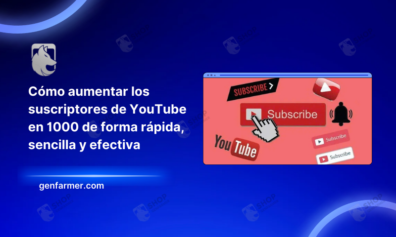 Increase 1000 YouTube Subs