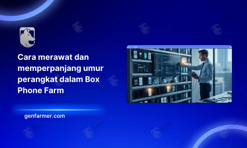 How to maintain and extend the lifespan of devices in a Box Phone Farm