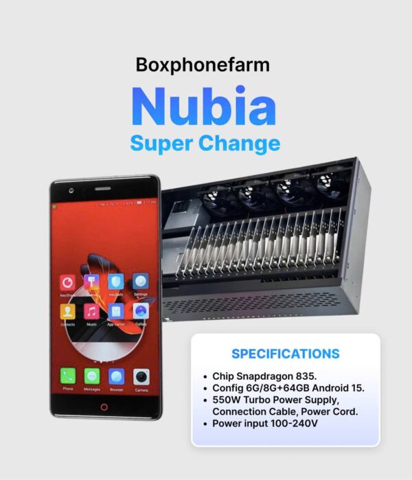 box phone farm nubia z17