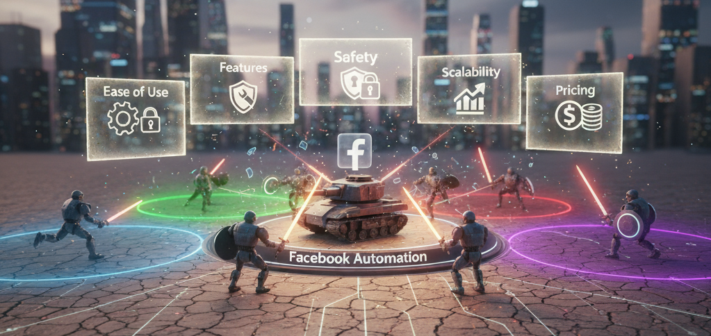  Kriteria untuk Membandingkan Alat Otomatisasi Facebook