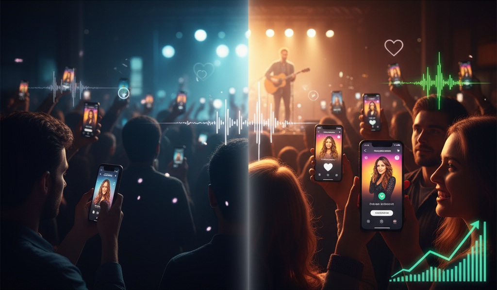 Oyentes vs. Seguidores