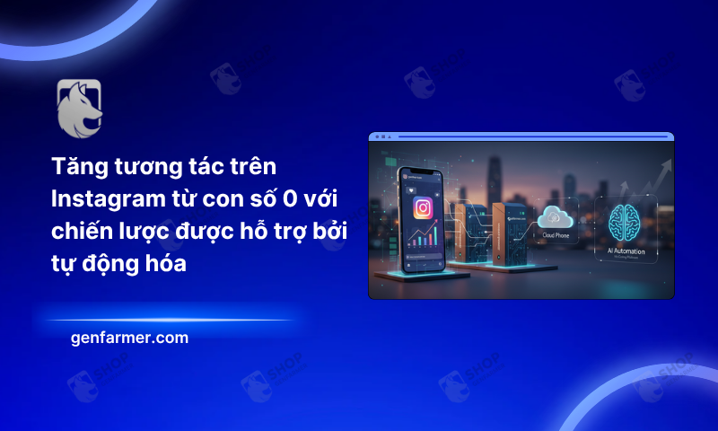 Tăng tương tác trên Instagram từ con số 0 với chiến lược được hỗ trợ bởi tự động hóa