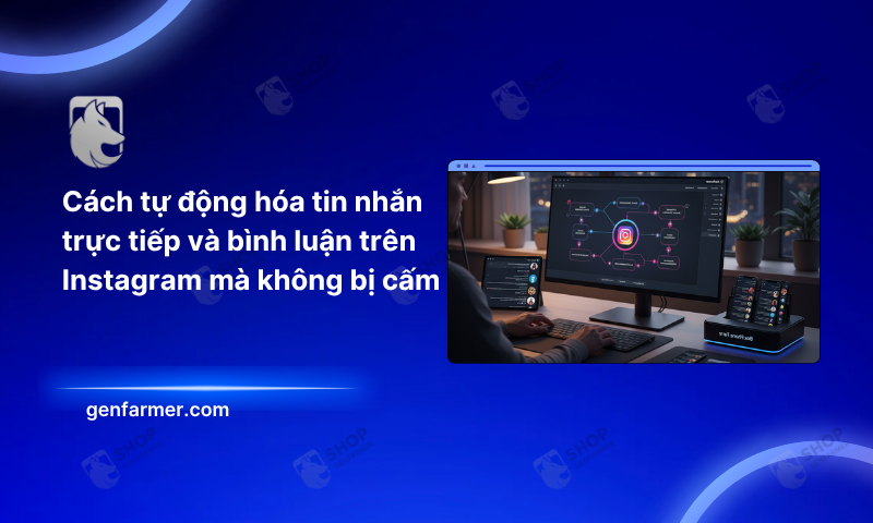 Cách tự động hóa tin nhắn trực tiếp và bình luận trên Instagram mà không bị cấm