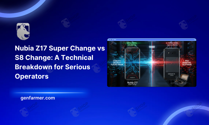 Nubia Z17 Super Change vs S8 Change