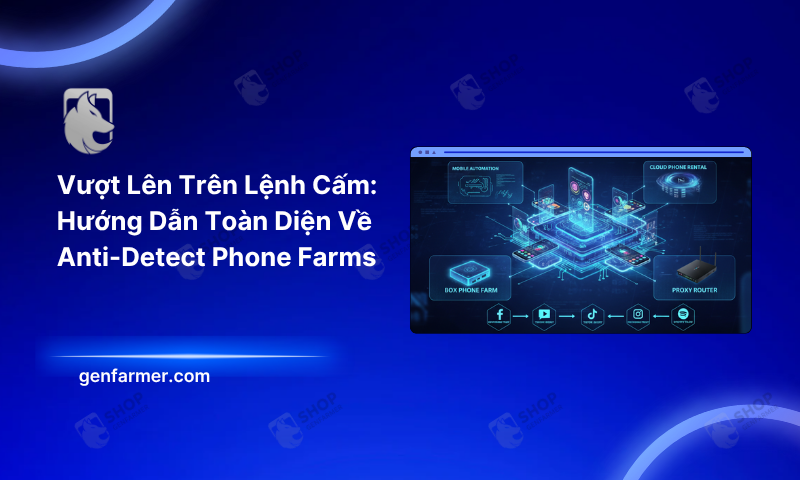 Hướng Dẫn Toàn Diện Về Anti-Detect Phone Farms