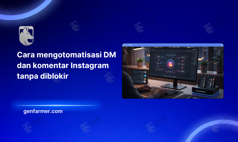 Cara mengotomatisasi DM dan komentar Instagram tanpa diblokir
