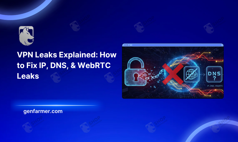 VPN Leaks Explained: How to Fix IP, DNS, & WebRTC Leaks