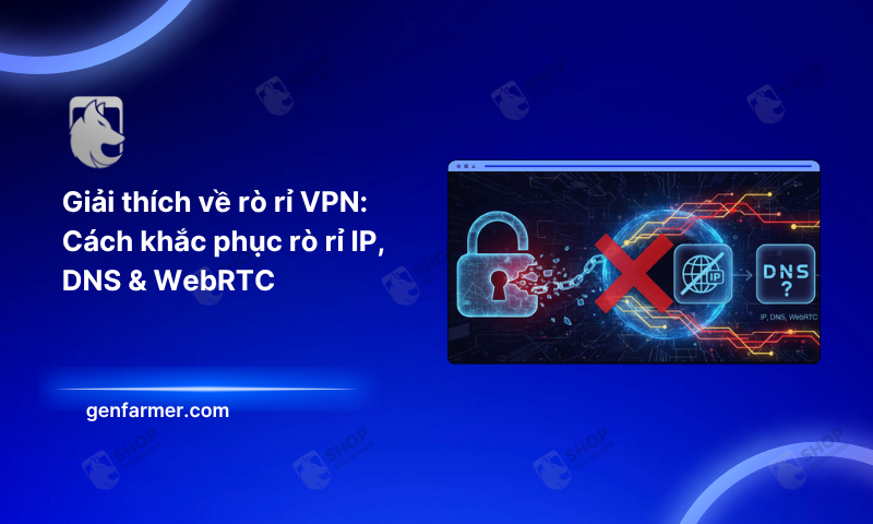 Giải thích về rò rỉ VPN: Cách khắc phục rò rỉ IP, DNS & WebRTC